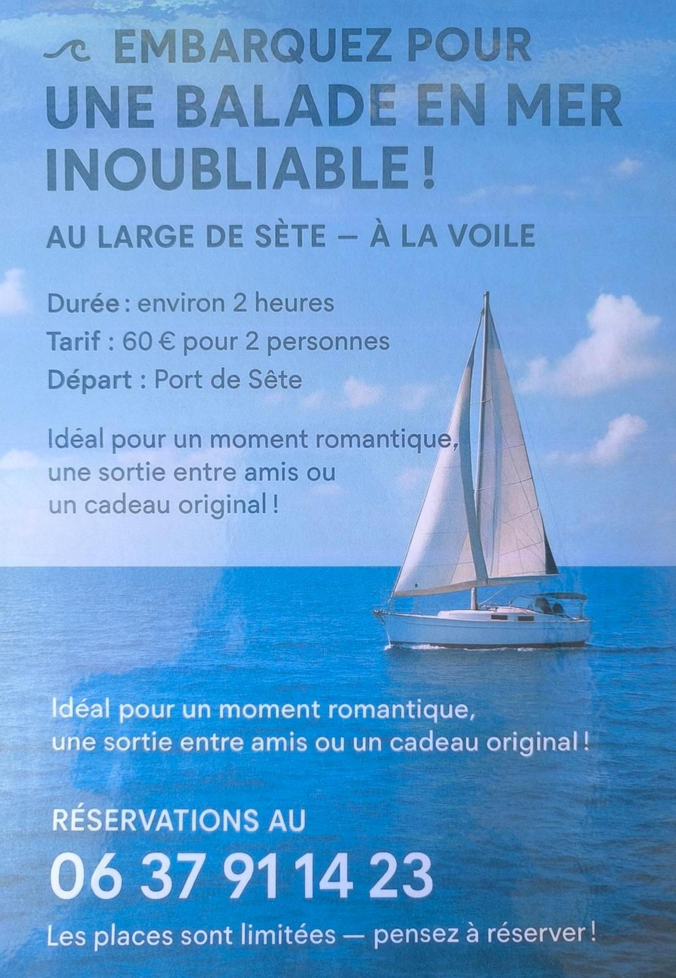 Le Nid Marin,Un Voilier Pour Deux Sete Vieux Port Botel